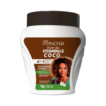 Inoar Creme De Tratamento 1 Kg Coco