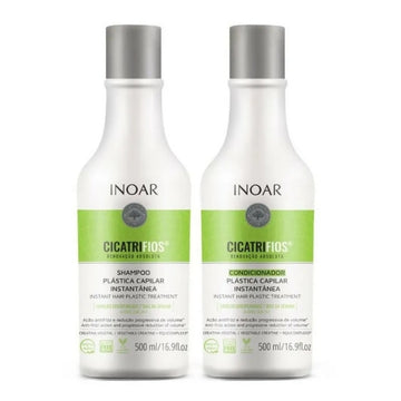 Inoar Kit 500ml Shampoo +condicionador Cicatrifios