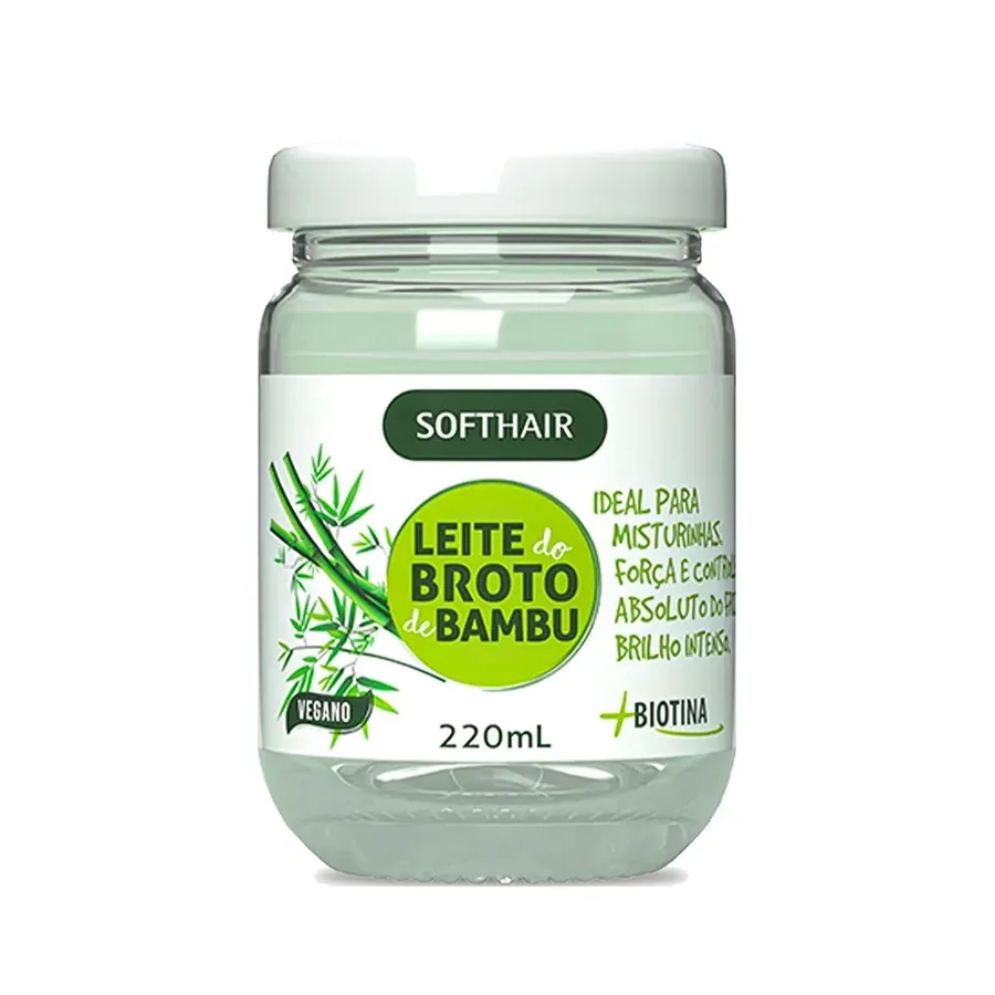 SOFTHAIR COND 220ML LEITE DE BAMBU+BIOTINA
