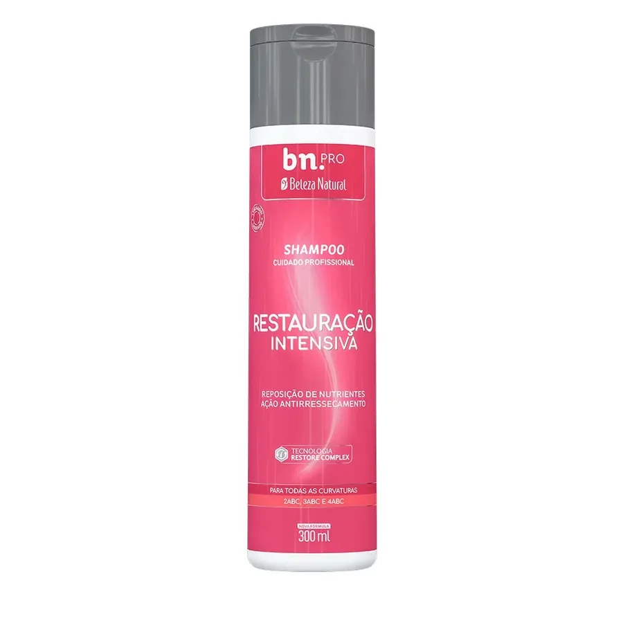 BELEZA NATURAL SH 300ML RESTAURACAO INTENSIVA
