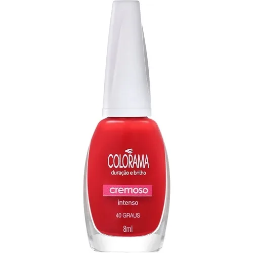 COLORAMA ESM 8ML CREMOSO VERNIZ COR 40 GRAUS