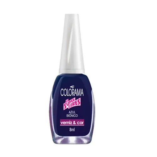 COLORAMA ESM 8ML SUPER CORES AZUL BIONICO