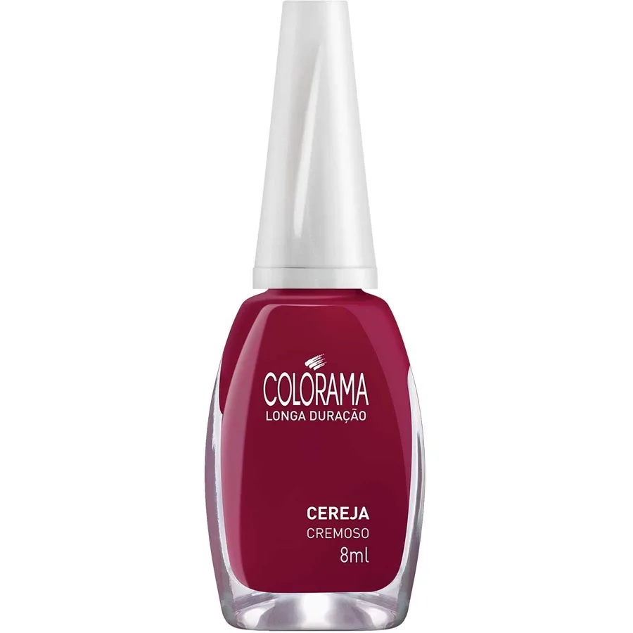 COLORAMA ESM 8ML VERNIZ COR CEREJA