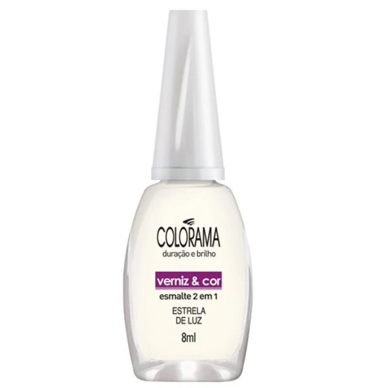 COLORAMA ESM 8ML VERNIZ COR ESTRELA DE LUZ