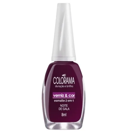 COLORAMA ESM 8ML VERNIZ COR JABUTICABA