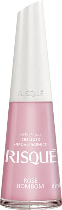 RISQUE ESM 8ML CREMOSO ROSE BOMBOM