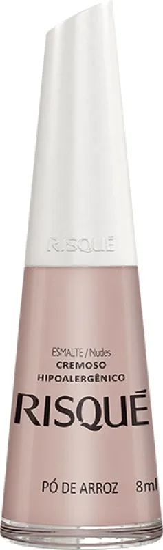 RISQUE ESM 8ML CREMOSO PO DE ARROZ