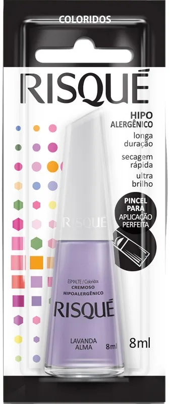 RISQUE ESM 8ML CR LAVANDA ALMA