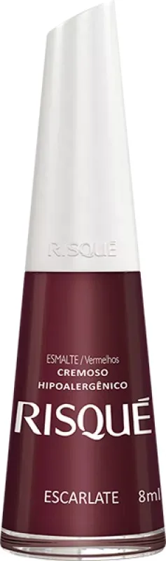 RISQUE ESM 8ML CREMOSO ESCARLATE