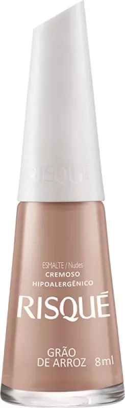 RISQUE ESM 8ML CREMOSO GRAO ARROZ