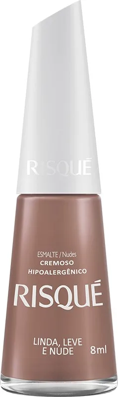 RISQUE ESM 8ML CREMOSO LINDA LEVE NUDE