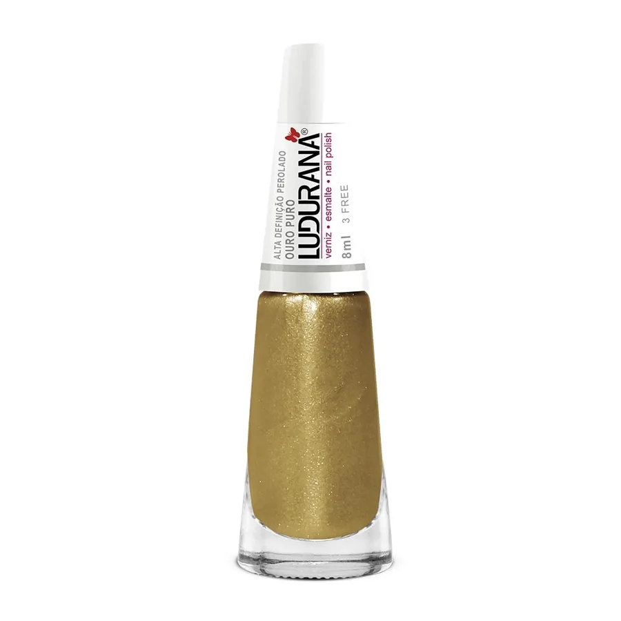 LUDURANA ESM 8ML PEROLADO ALTA DEFIN OURO PURO