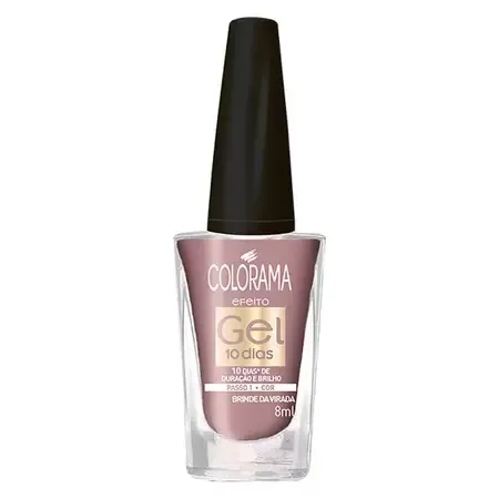 COLORAMA ESM 8ML EFEITO GEL 10 BRINDE D'VIRADA