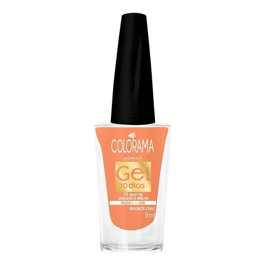 COLORAMA ESM 8ML EFEITO GEL 10 CORPO BRONZE
