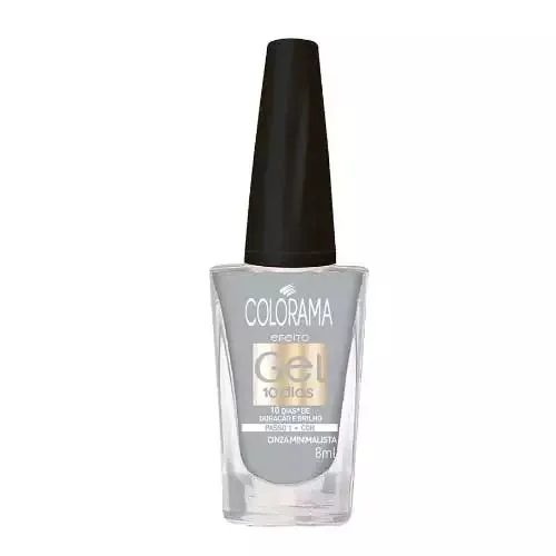 COLORAMA ESM 8ML EFEITO GEL 10 CZA MINIMALISTA