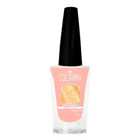 COLORAMA ESM 8ML EFEITO GEL 10 FESTA CHIC