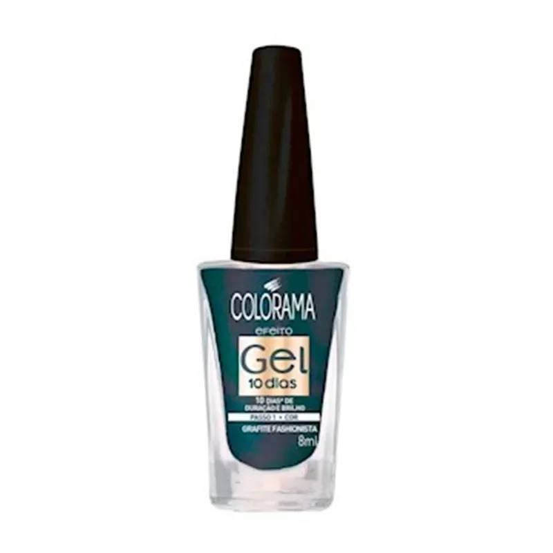 COLORAMA ESM 8ML EFEITO GEL 10 GRAFITE FASHION