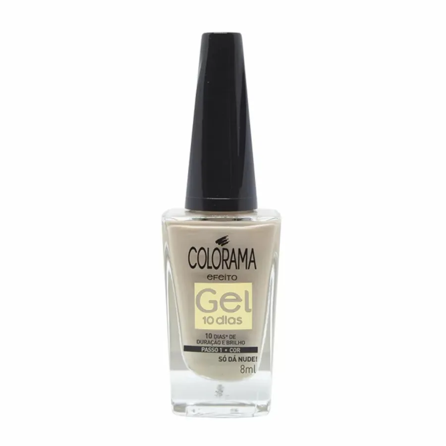 COLORAMA ESM 8ML EFEITO GEL 10 SO DA NUDE