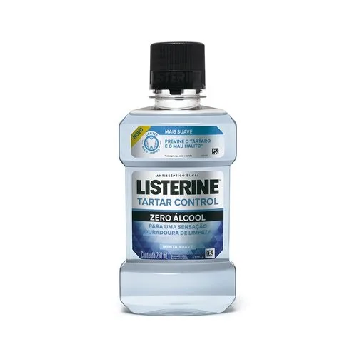 LISTERINE ANTISSEP 250ML TAR CONTROL ZERO