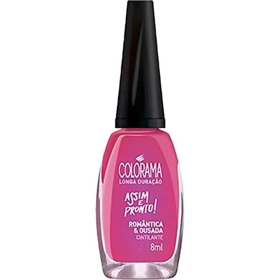 COLORAMA ESM 8ML ASSIM PRONTO ROMANTICA OUSADA