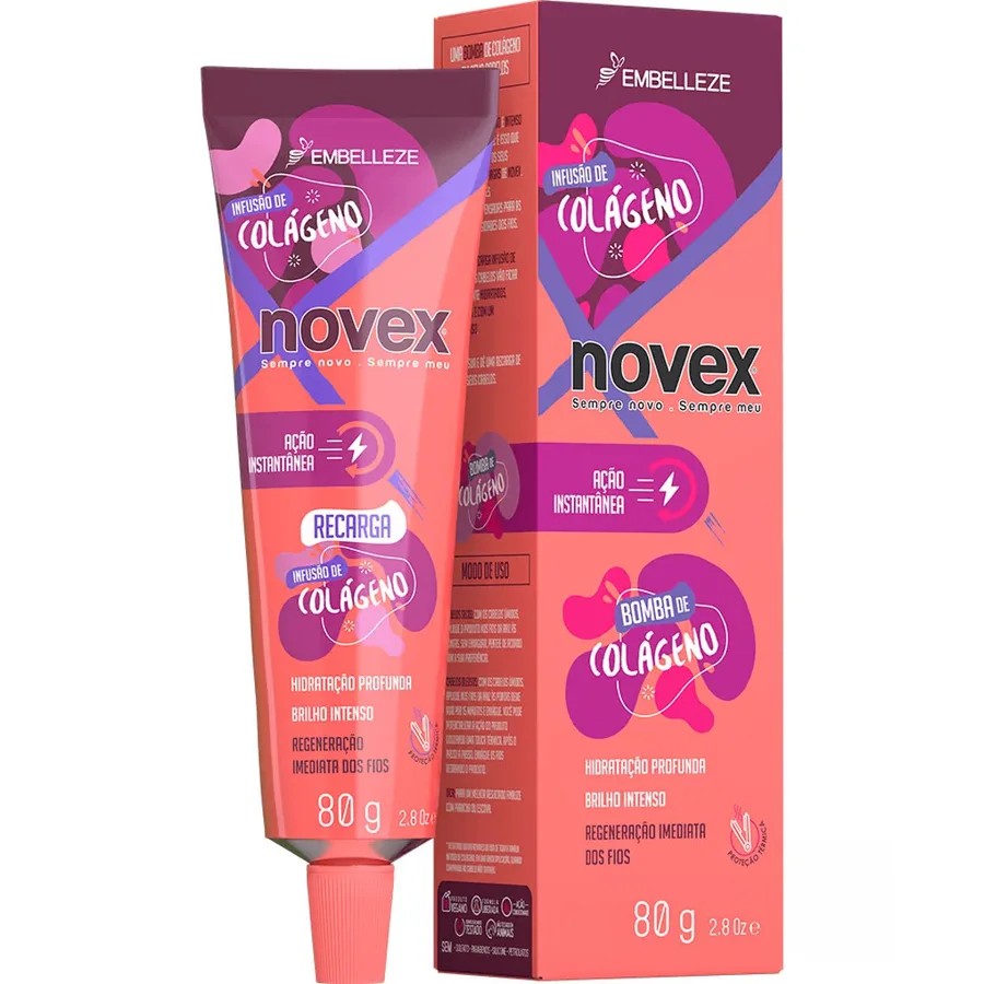 EMBELLEZE NOVEX MASC 80G RECARGA INFUSAO DE COLAGE