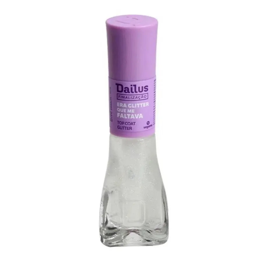 DAILUS ESM 8ML TOP COAT GLITTER ERA BRI QUE ME