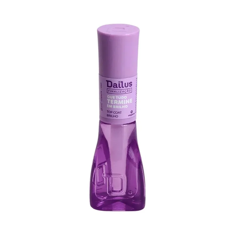 DAILUS ESM 8ML TOP COAT Q TUDO TERMI EM BRILHO