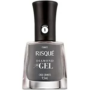 RISQUE ESM 9,5ML DIAMOND CINZA GRANITO