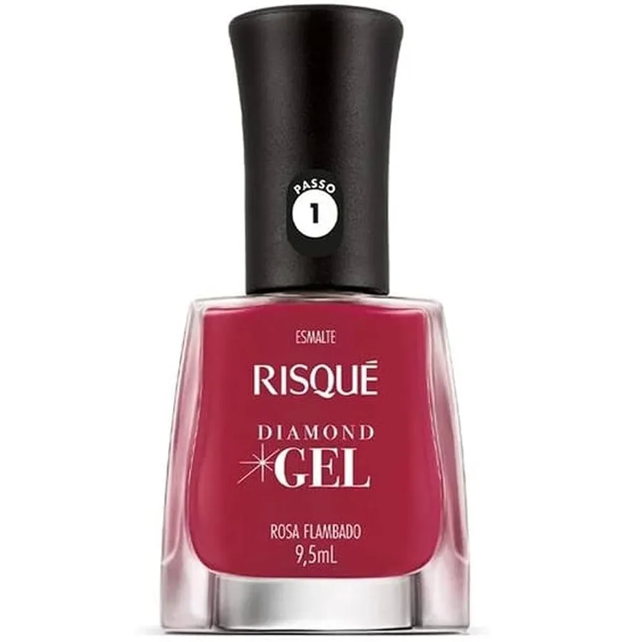 RISQUE ESM 9,5ML DIAMOND ROSA FLAMBADO