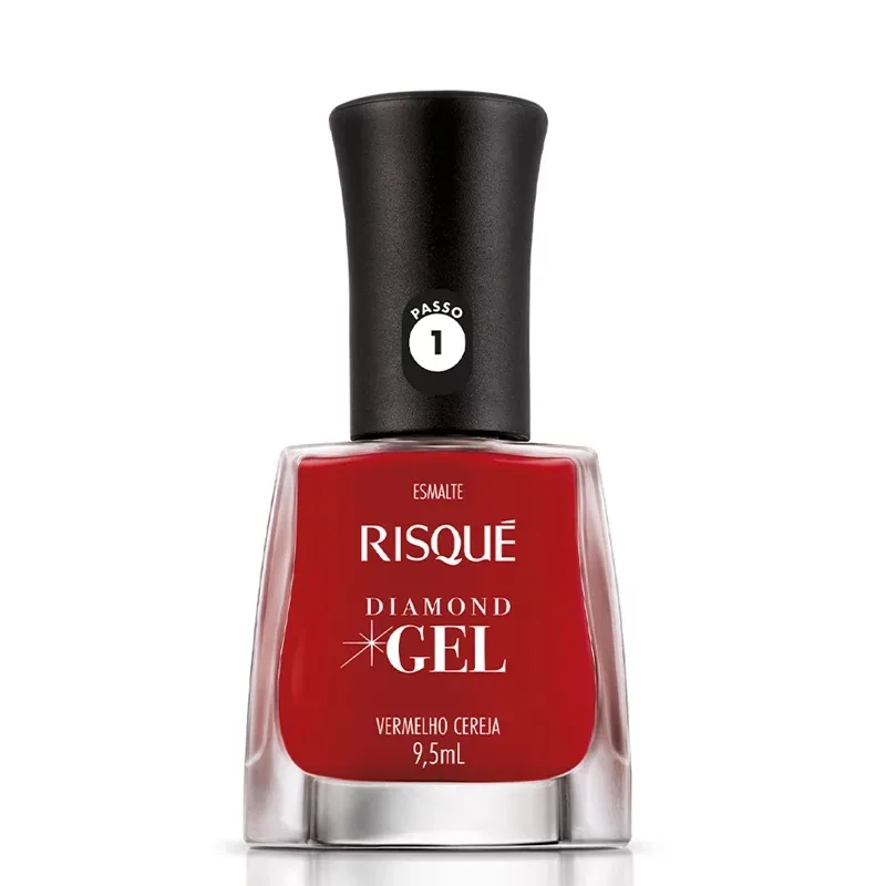 RISQUE ESM 9,5ML DIAMOND VERM CEREJA