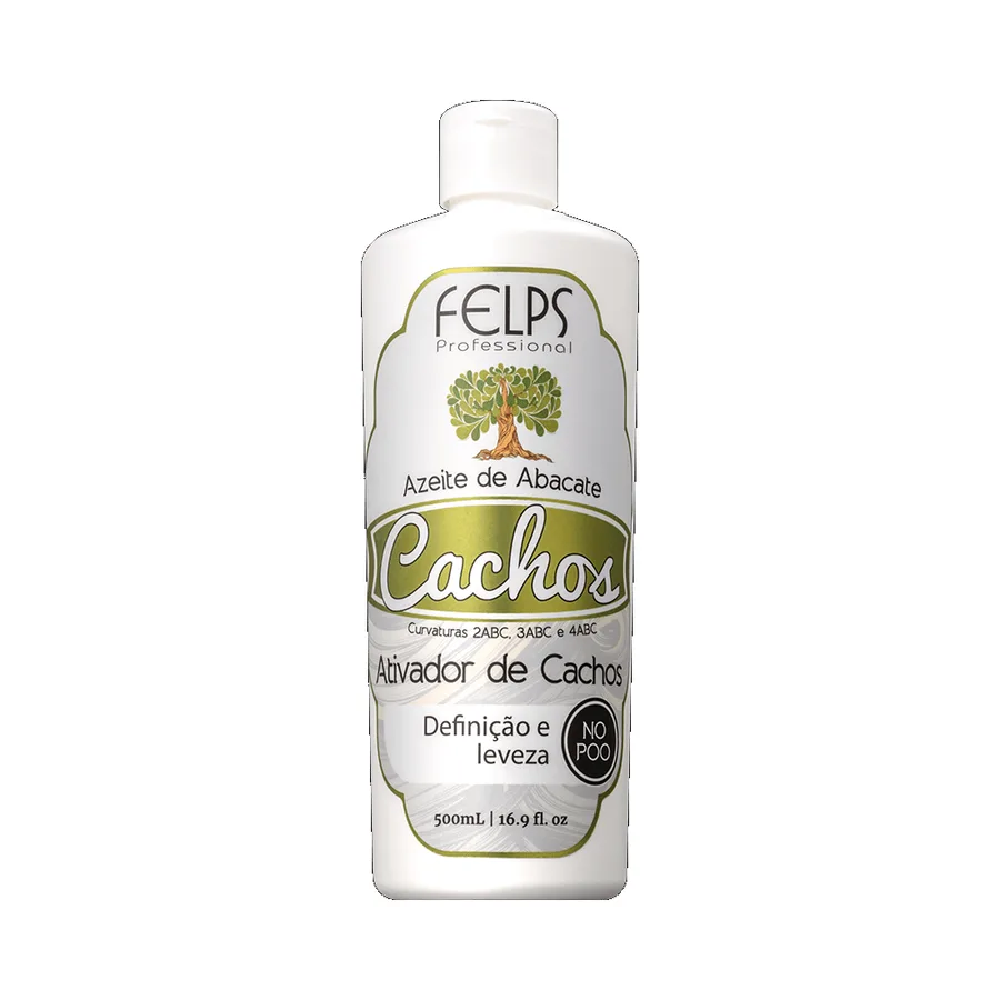 FELPS ATIVADOR CACHOS 500ML AZEITE DE ABACATE
