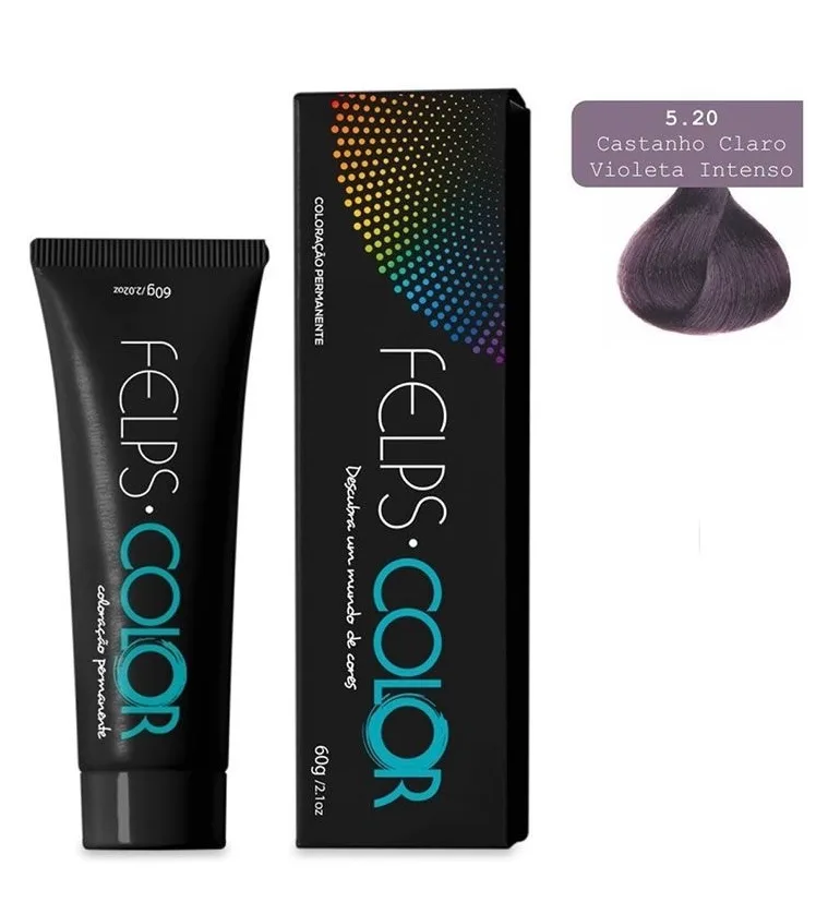 FELPS COLOR 5/20 CASTANHO CLARO VIOLETA INTENSO