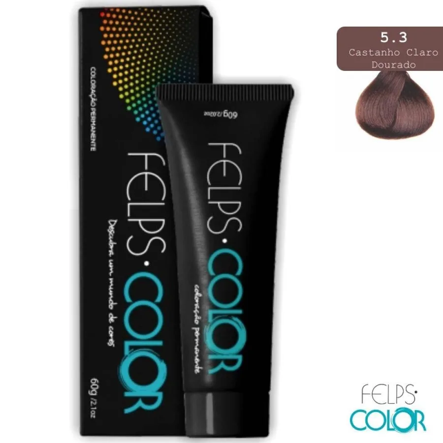 FELPS COLOR 5/3 CASTANHO CLARO DOURADO