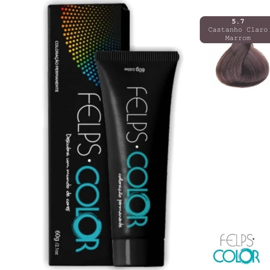 FELPS COLOR 5/7 CASTANHO CLARO MARROM