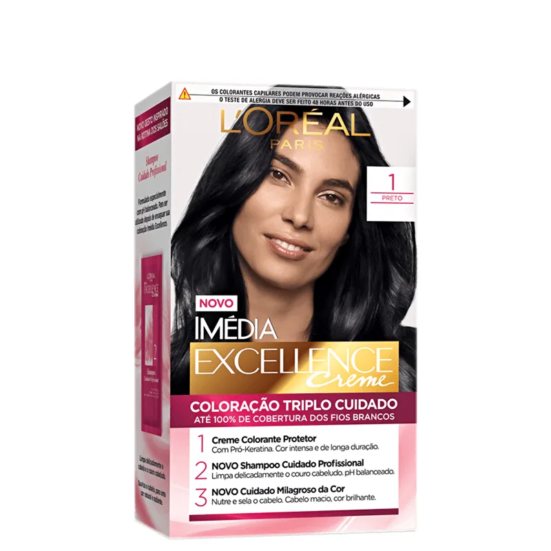 LOREAL COLOR IMEDIA 1 PRETO