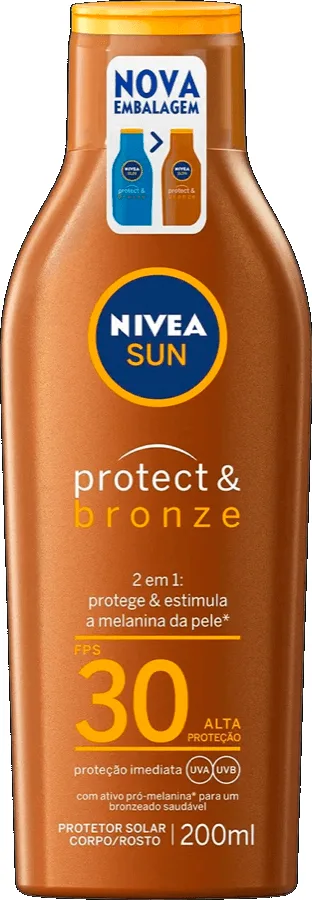 NIVEA PROTECT&BRONZE 200ML FPS 30