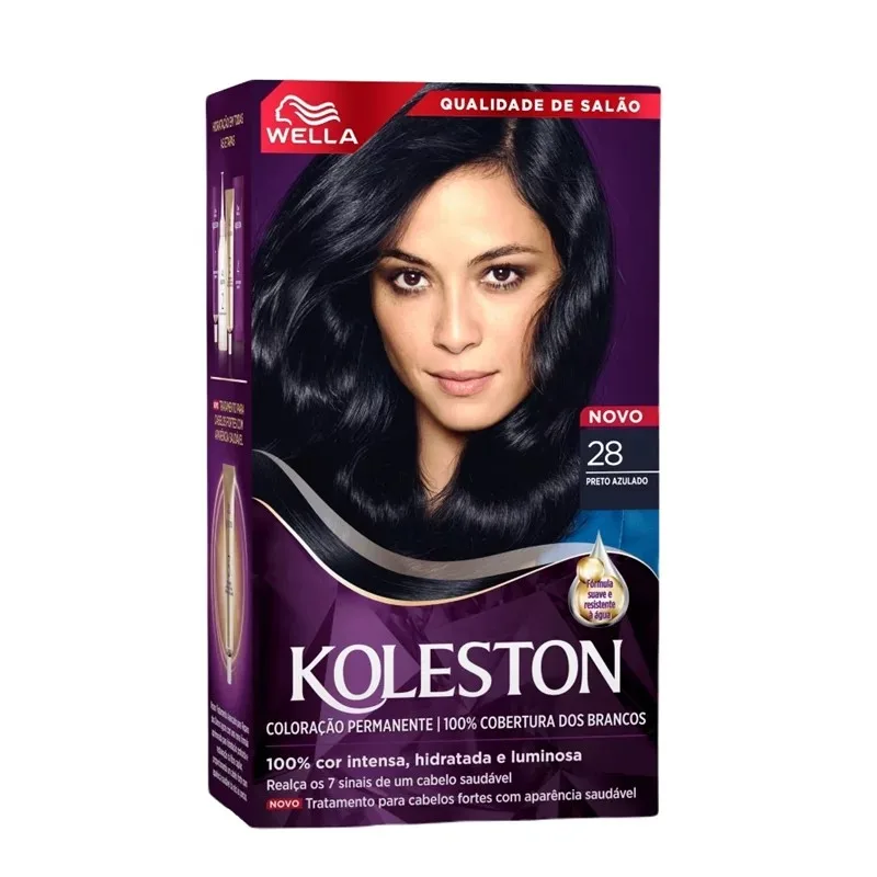 KOLESTON KIT 28 NEGRO AZULADO