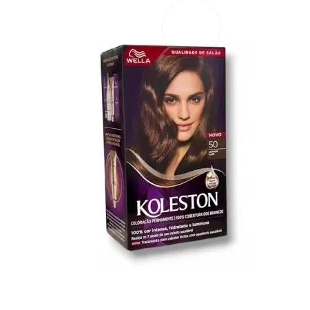 KOLESTON KIT 50 CASTANHO CLARO