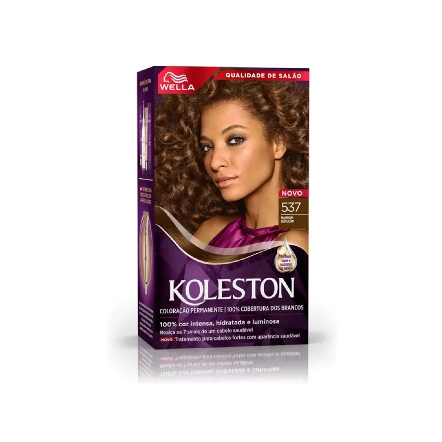 KOLESTON KIT 537 MARROM SEDUCAO