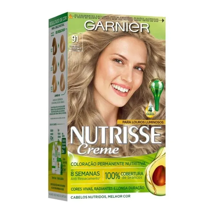 NUTRISSE COLOR 91 MAS NUTRI LOURO SOL DA LIBERDADE