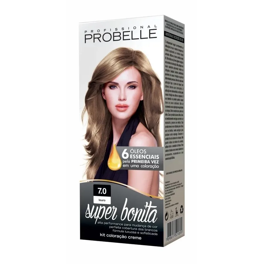 PROBELLE TINT PODEROSA 7.0 LOURO NATURAL 50G