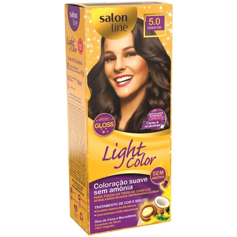 S.LINE KIT LIGHT COLOR 5.0 CASTANHO CLARO