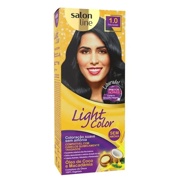 S.LINE KIT LIGHT COLOR PROF 1.0 PRETO AZULADO
