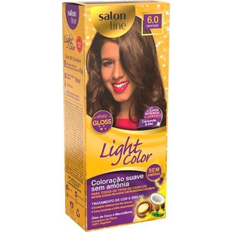 S.LINE KIT LIGHT COLOR PROF 6.0 LOURO ESCURO