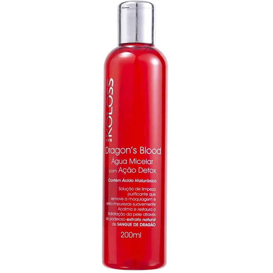 KOLOSS AGUA MICELAR 200ML C/ACAO DETOX