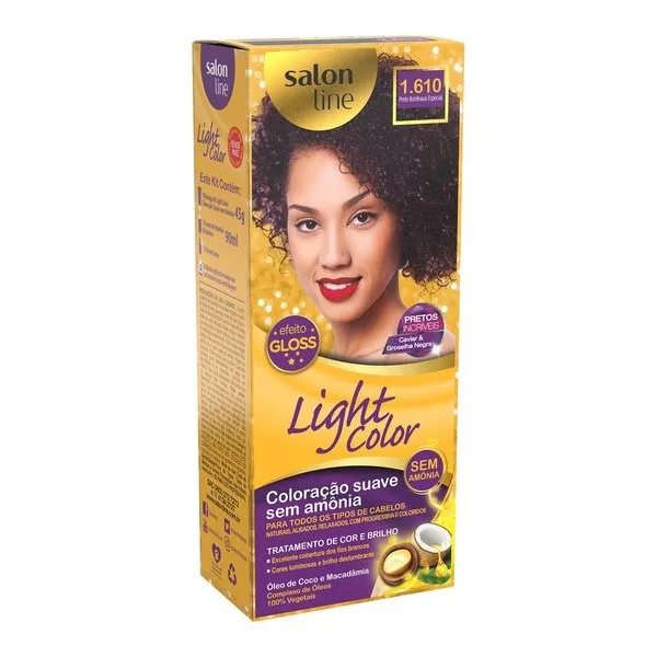 S.LINE KIT LIGHT COLOR PROF 1.610 PRETO BOURBEAX