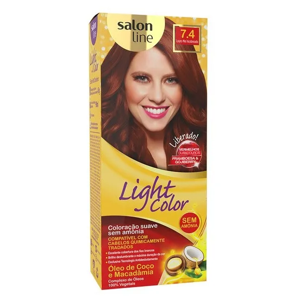 S.LINE KIT LIGHT COLOR PROF 7.4 LOURO MEL ACOBREAD