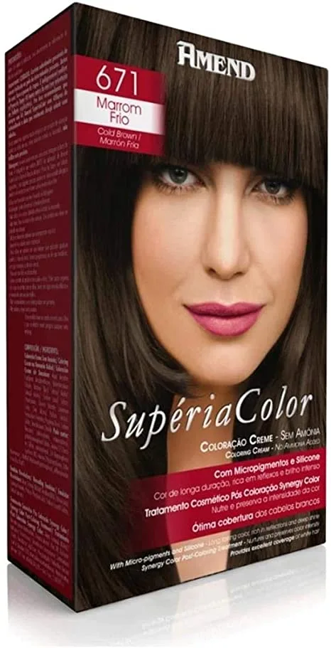 AMEND SUPERIA 671 MARROM FRIO