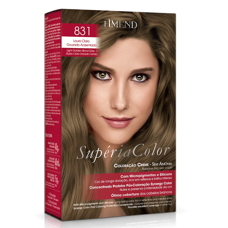AMEND SUPERIA 831 LOURO CLARO DOURADO ACINZENTADO