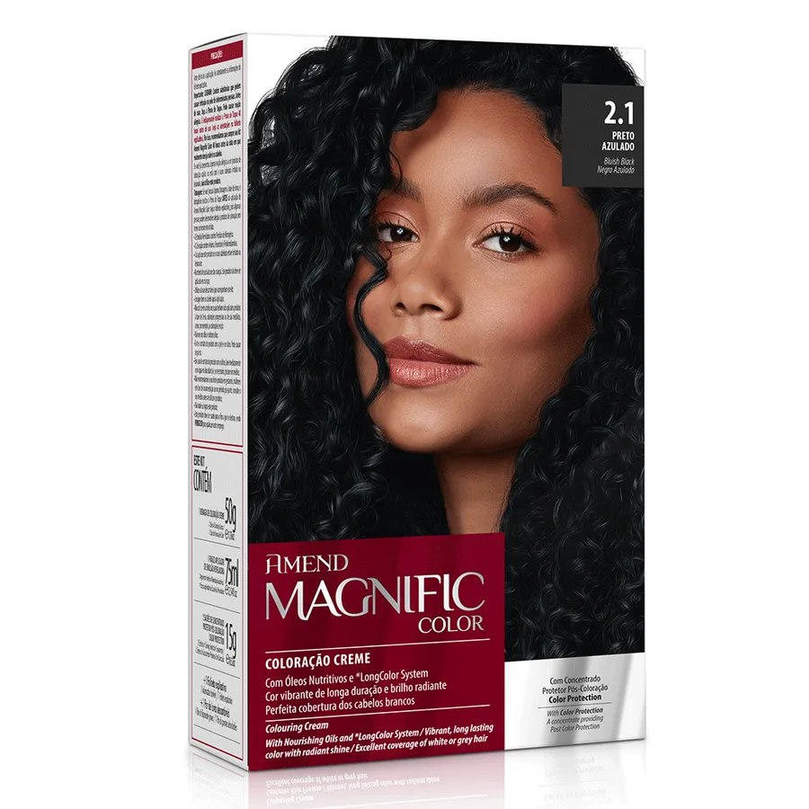 AMEND MAGNIFIC 2.1 PRETO AZULADO